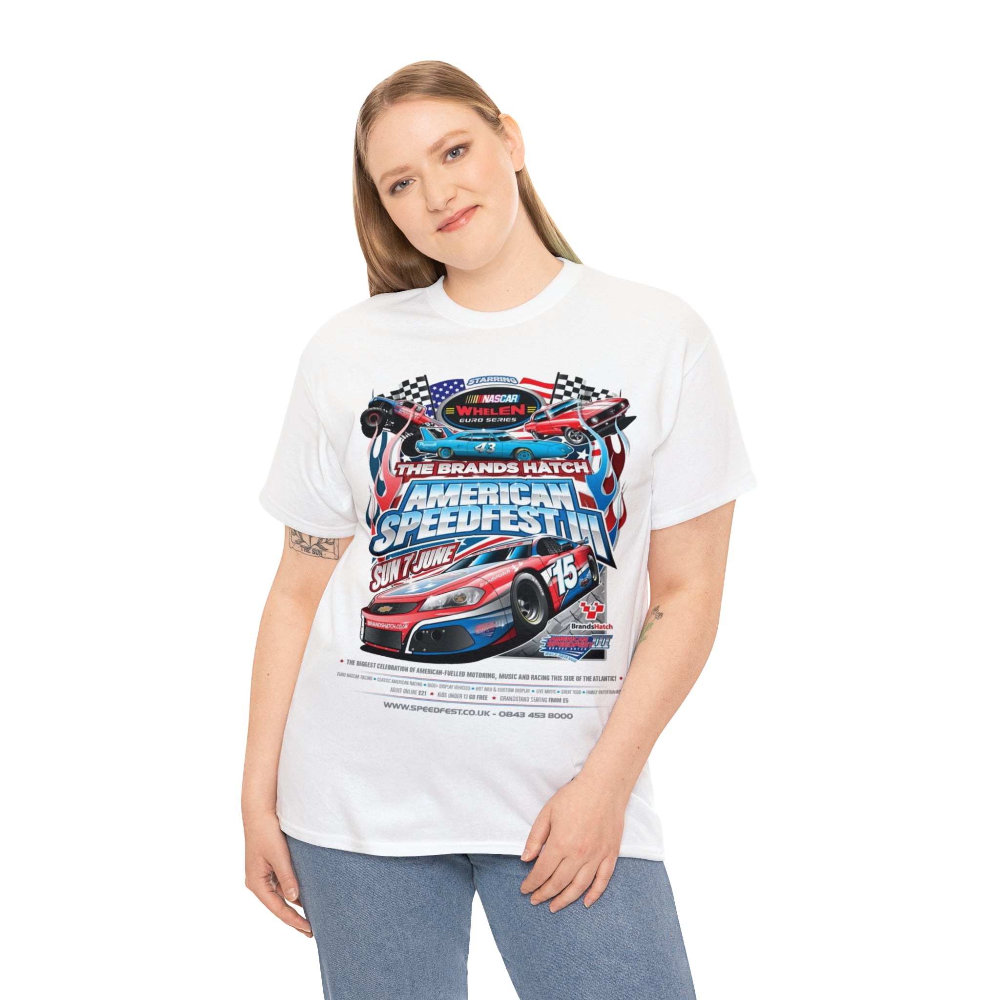 Studio55 nascar euro series vintage Tee