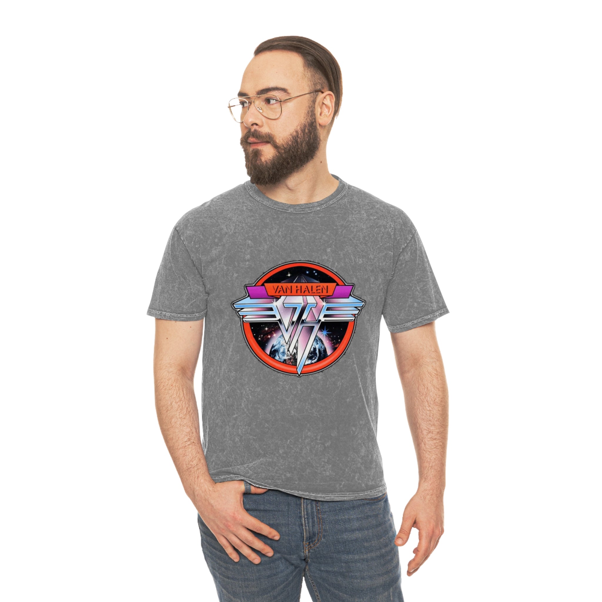 Van Halen Unisex Mineral Wash T-Shirt