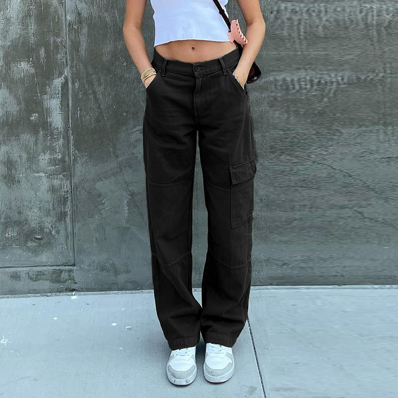 Vintage Womens Leg Cargo Pants/jeans