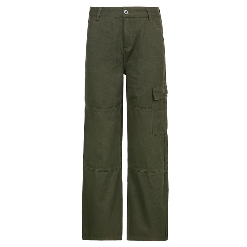 Vintage Womens Leg Cargo Pants/jeans