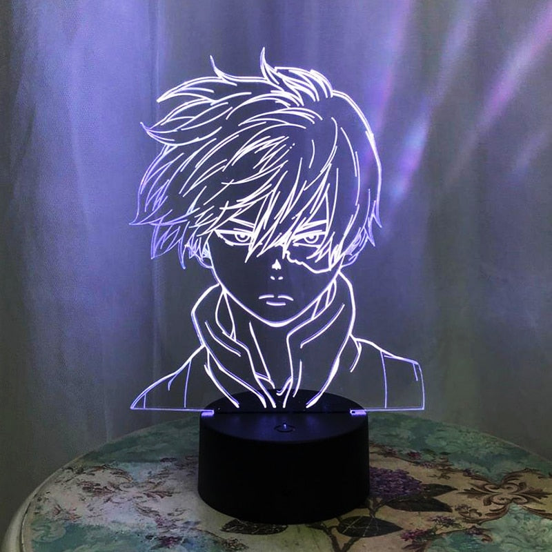 My Hero Academia Shoto Todoroki  Led Night Light