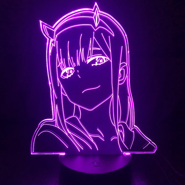 Zero Two Figure  3d Lamp