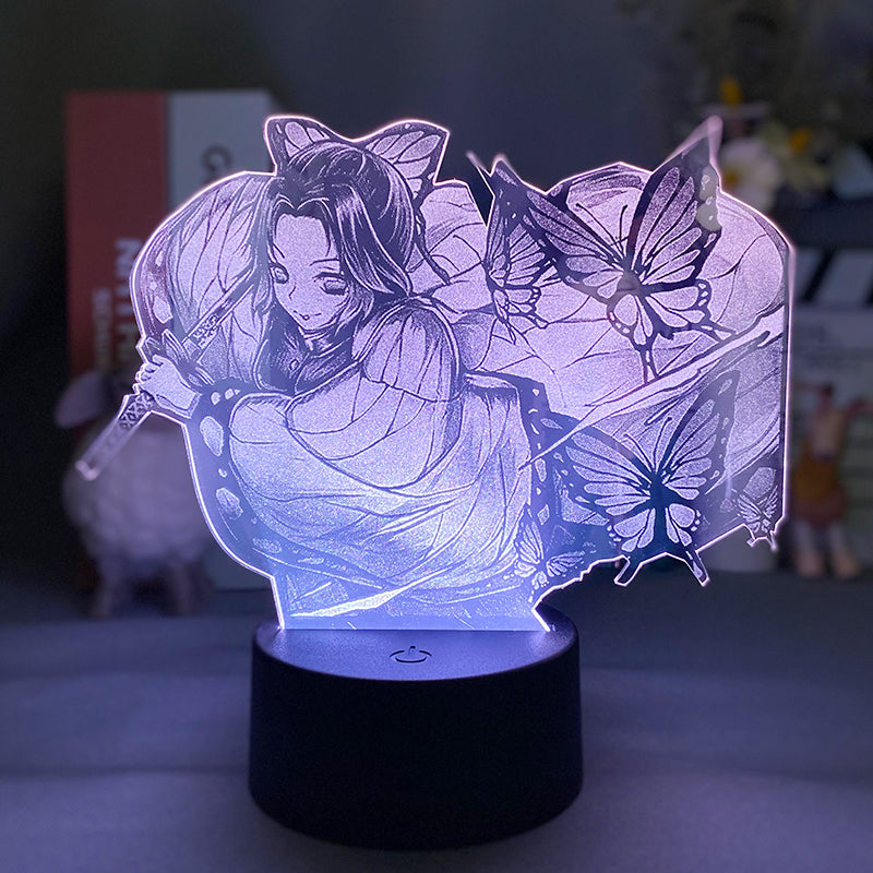 Demon Slayer Kochou Shinobu Led Night Light