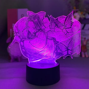 Demon Slayer Kochou Shinobu Led Night Light