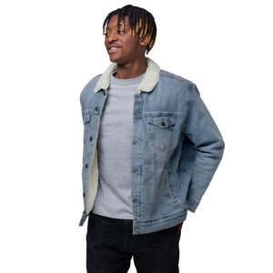 Studio55 Unisex denim sherpa jacket